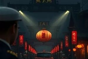 海雾码头剧集封面，雾气笼罩的货运码头